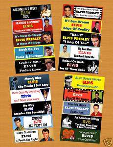 ELVIS PRESLEY Jukebox Title Strips Vol.3 Rare Songs  