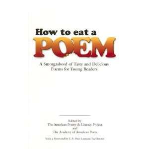  How to Eat a Poem A Smorgasbord of Tasty and Delicious 