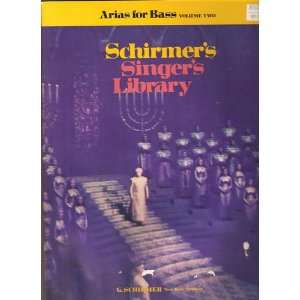   Volume Two Schirmers Singers Library Irving (Editor) Brown Books