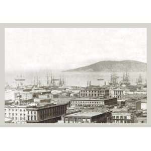  City Bay View San Francisco CA 12x18 Giclee on canvas 