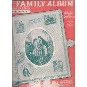  The Family Album, Songs for Sweethearts various Books