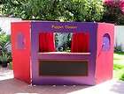   made Wooden Sparkly PUPPET THEATER Punch & Judy type Waldorf Play