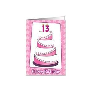  Happy Birthday   Thirteenth Card Toys & Games