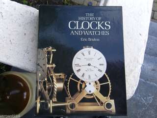 HISTORY OF CLOCKS AND WATCHES BY ERIC BRUTON L@@K 9780856130793 