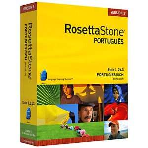 Rosetta Stone Version 3 Portugiesisch Level 1&2&3