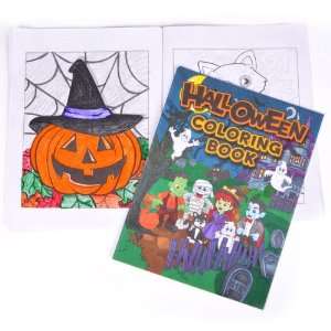  8 X 11 12 Page Halloween Coloring Book Case Pack 360 