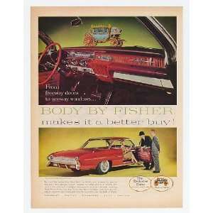  1961 Oldsmobile 98 Holiday Coupe Body by Fisher Print Ad 