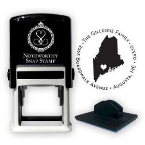   Self Inking Address Stampers (Capital of Maine)