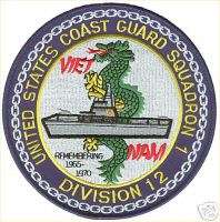 Div 12 RONONE Vietnam W9694 USCG Coast Guard patch  