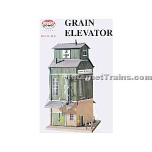    Model Power HO Scale Grain Elevator Building Kit Toys & Games