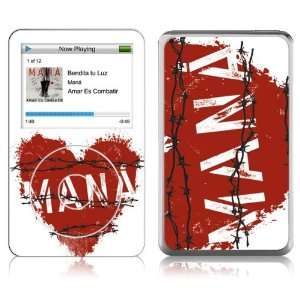   iPod Video  5th Gen  ManA  Heart Skin  Players & Accessories