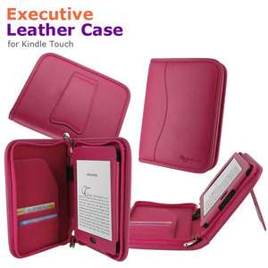 rooCASE Executive Leather Case Cover for  Kindle Touch Latest 