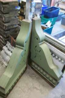 Architectural Salvage Entrance Way Corbels Gingerbread  
