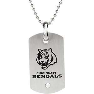   Logo Dog Tag with Chain in Stainless Steel , 100% Satisfaction