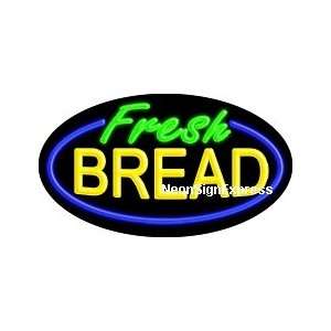 Fresh Bread Flashing Neon Sign