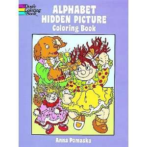  Alphabet Hidden Picture Coloring Book[ ALPHABET HIDDEN 