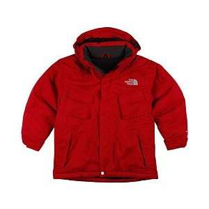  The North Face Octagon Down Jacket   Boys Chili Pepper Red 