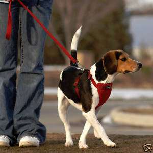 Kurgo Medium (25 50 lb) Dog TruFit Harness & Leash RED  
