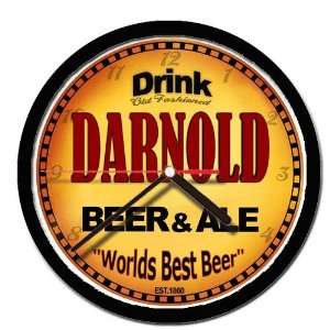  DARNOLD beer ale wall clock 