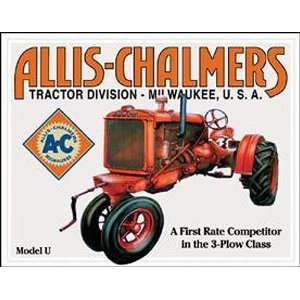  Allis Chalmers Tractor Modul U Metal Tin Sign Nostalgic 