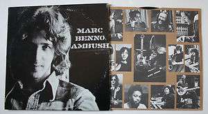 Marc Benno Original A&M LP 1972 Jesse Davis Mike Utley  