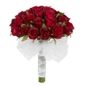  Mini Red Silk Rose Hand Tie (3 Dozen Roses)   Wedding 