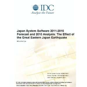   Effect of the Great Eastern Japan Earthquake Mitsuhiro Iriya Books