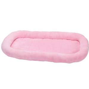  Slumber Pet Soft Terry Dog Crate Bed, Medium, Pink