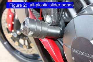   plastic sliders. The small plastic puck can be replaced inexpensively