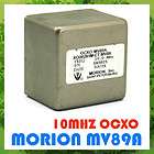 10MHz OCXO MORION Crystal Oscillator Double Oven ULTRA PRECISION MV89A 