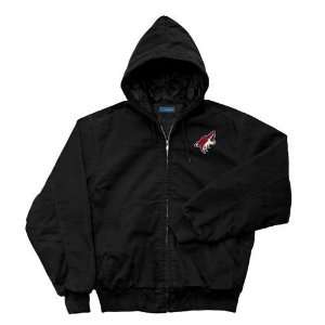  Phoenix Coyotes Cumberland Full Quilt Lined Hooded Jacket 