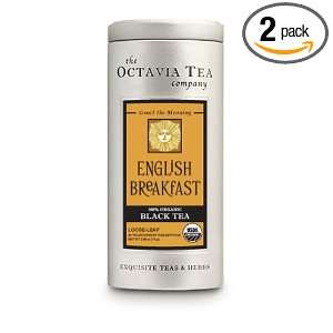 Octavia Tea English Breakfast (Organic Black Tea) Loose Tea, 2.65 
