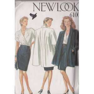  Jacket And Skirt New Look Sewing Pattern 6100 Size 8 10 
