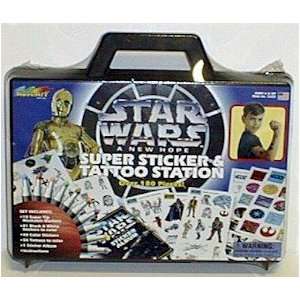  Star Wars Tattoo and Sticker Station Case 180 pcs 