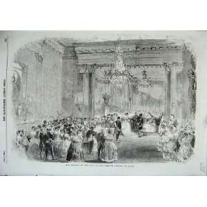   Her Majesty At Ball Of Turkish Embassy Ladies Men 1856