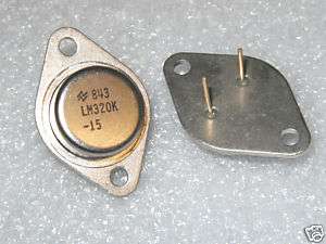 LM320K 15 STEEL VOLTAGE REGULATORS  