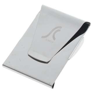 Stainless Steel Double Side Slim Money Clip Card Holde  