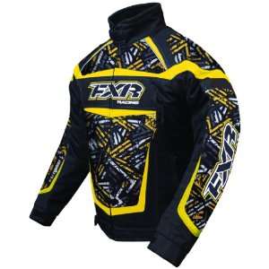 Mens FXR Bullet Print Jacket, BLK/REDSTORM Sports 