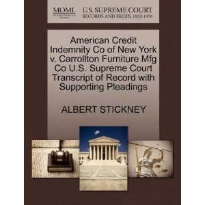  American Credit Indemnity Co of New York v. Carrollton 