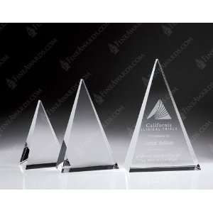  Crystal Triangle Plaque