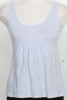 NWT EILEEN FISHER India Sky Linen Jersey Knit Shell PM  