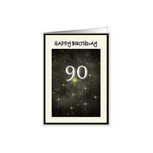   SHINING STARS INTHE DARKNESSNINETY TH BIRTHDAY WISHES Card Toys
