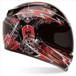   Vortex Full Face Street Helmet (Siege Red   XS)
