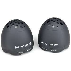 Hype Sound Compact Rechargeable Speakers   Expands for 