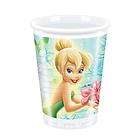 Disney Tinkerbell Fairies Birthday Party Plastic Cups x 8