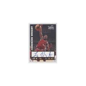  1997 Visions Signings Autographs #64   Lorenzen Wright 
