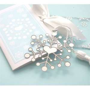  Mark the Date Snowflake Bookmarks