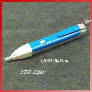 Non Contact Voltage Alert Tester 90 1000V AC Pen LED Light