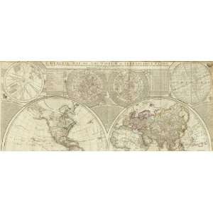  A general map of the world or terraqueous globe, 1787 