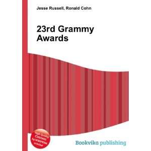  23rd Grammy Awards Ronald Cohn Jesse Russell Books